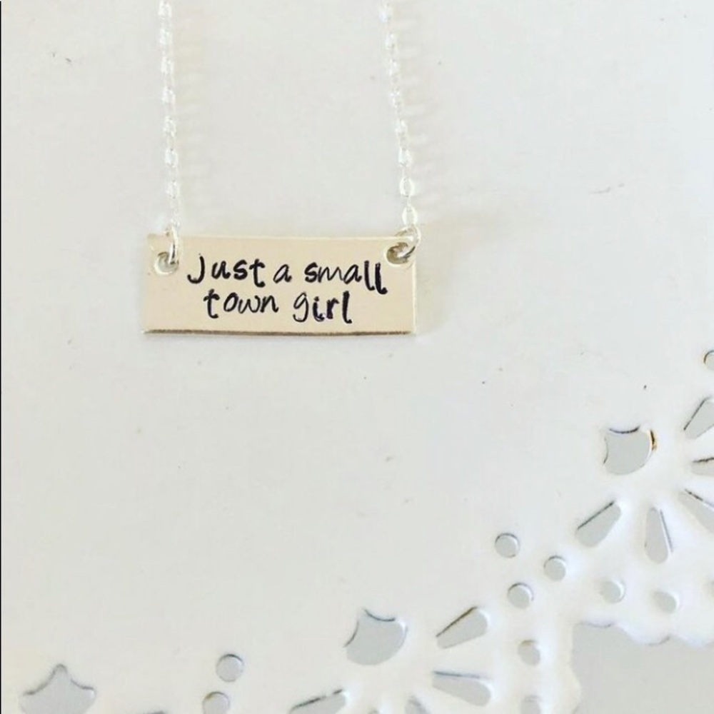 Just A Small Town Girl Necklace